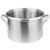 Vollrath Co Vollrath® Tri-Ply Stainless Steel Stock Pot, 77600, 16 Quart Capacity, 8-1/2" Depth 77600